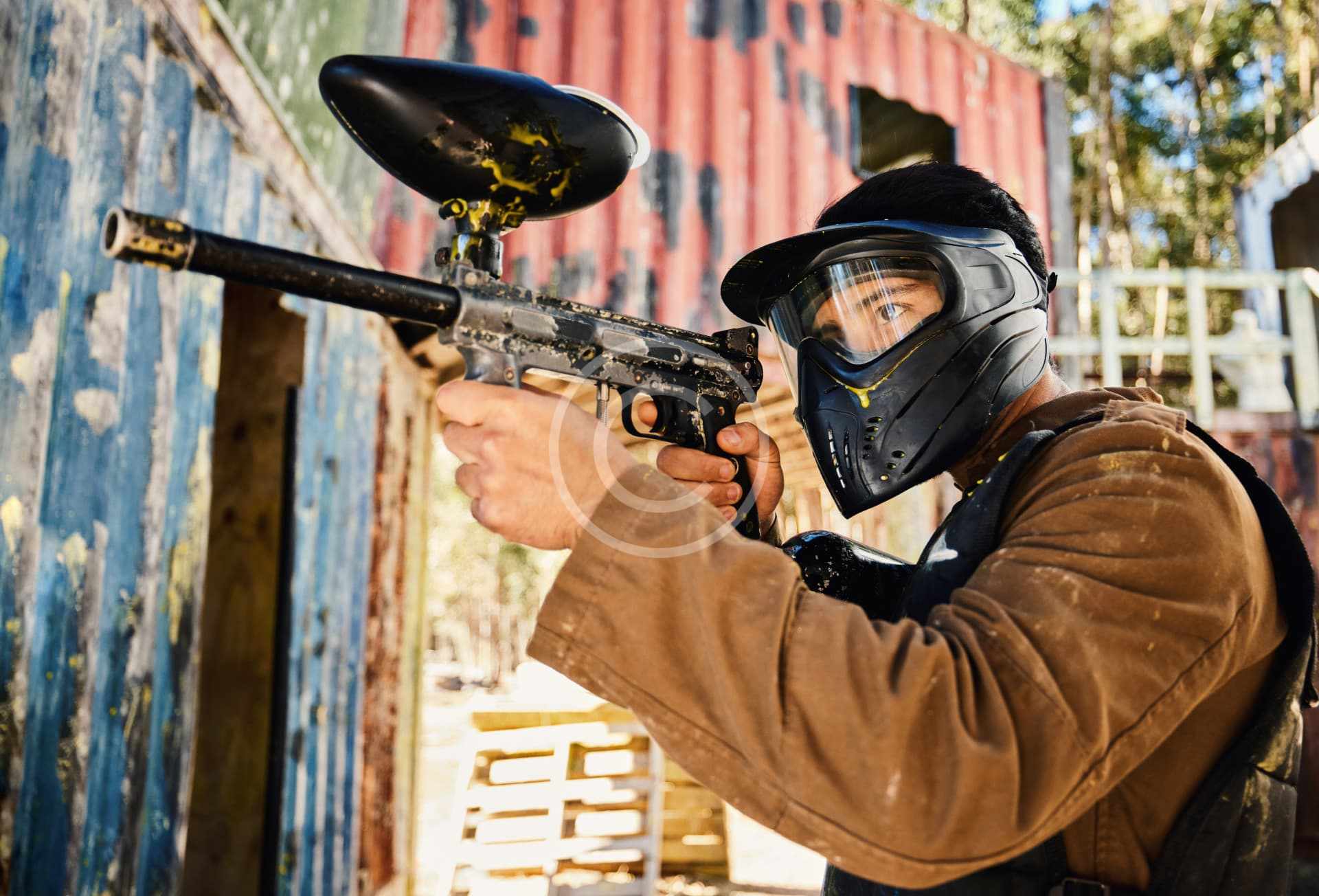 Paintball gear rent