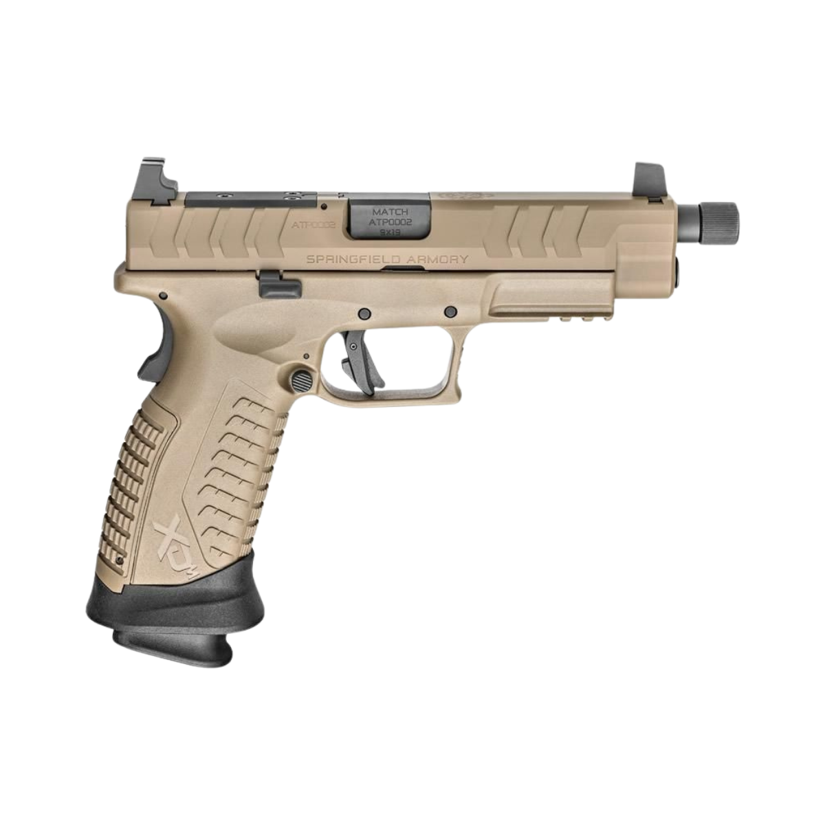 Pistola Springfield Armory 9mm XD-M ELITE 4.5″ OSP Aço Carbono Desert FDE