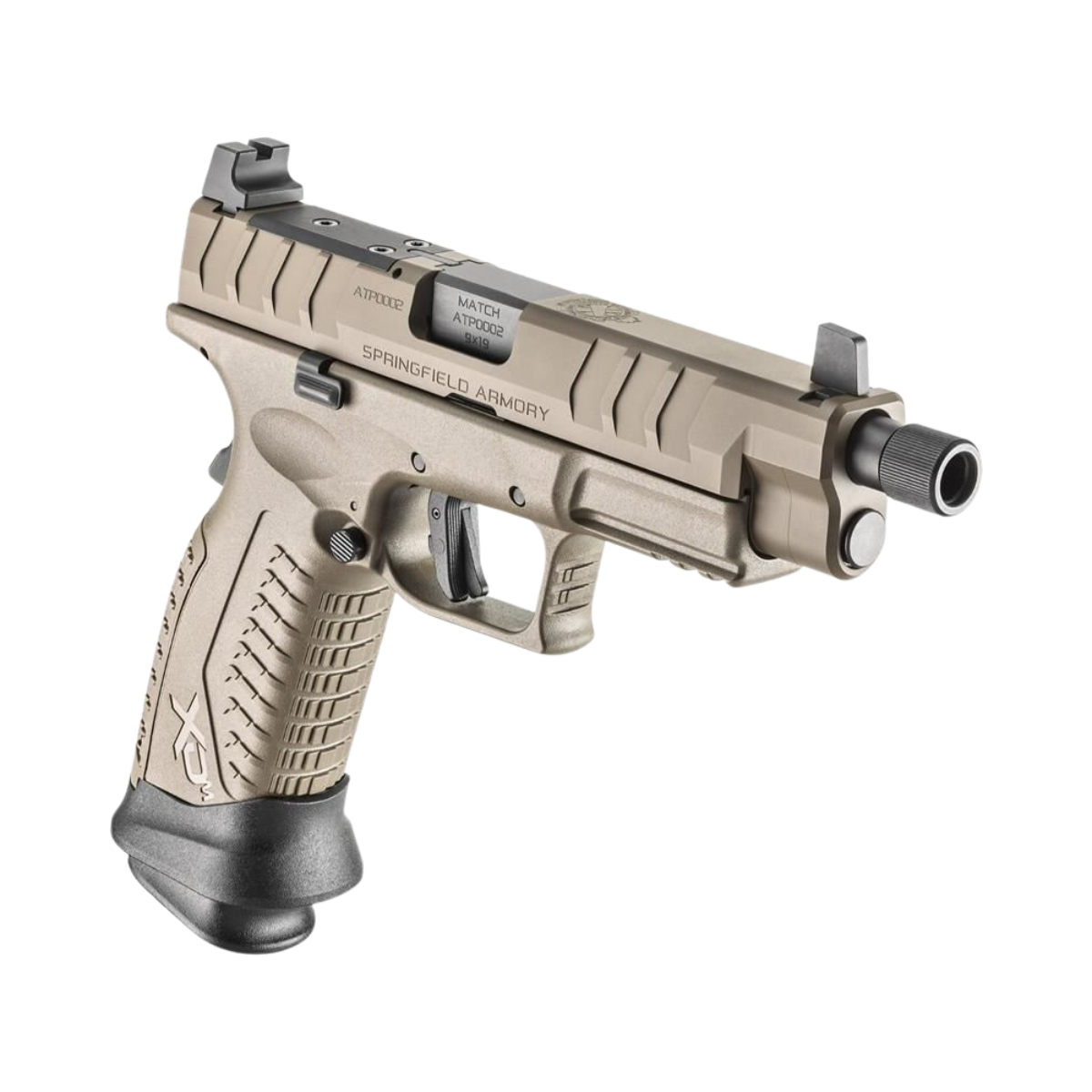 Pistola Springfield Armory 9mm XD-M ELITE 4.5″ OSP Aço Carbono Desert FDE - Imagem 3