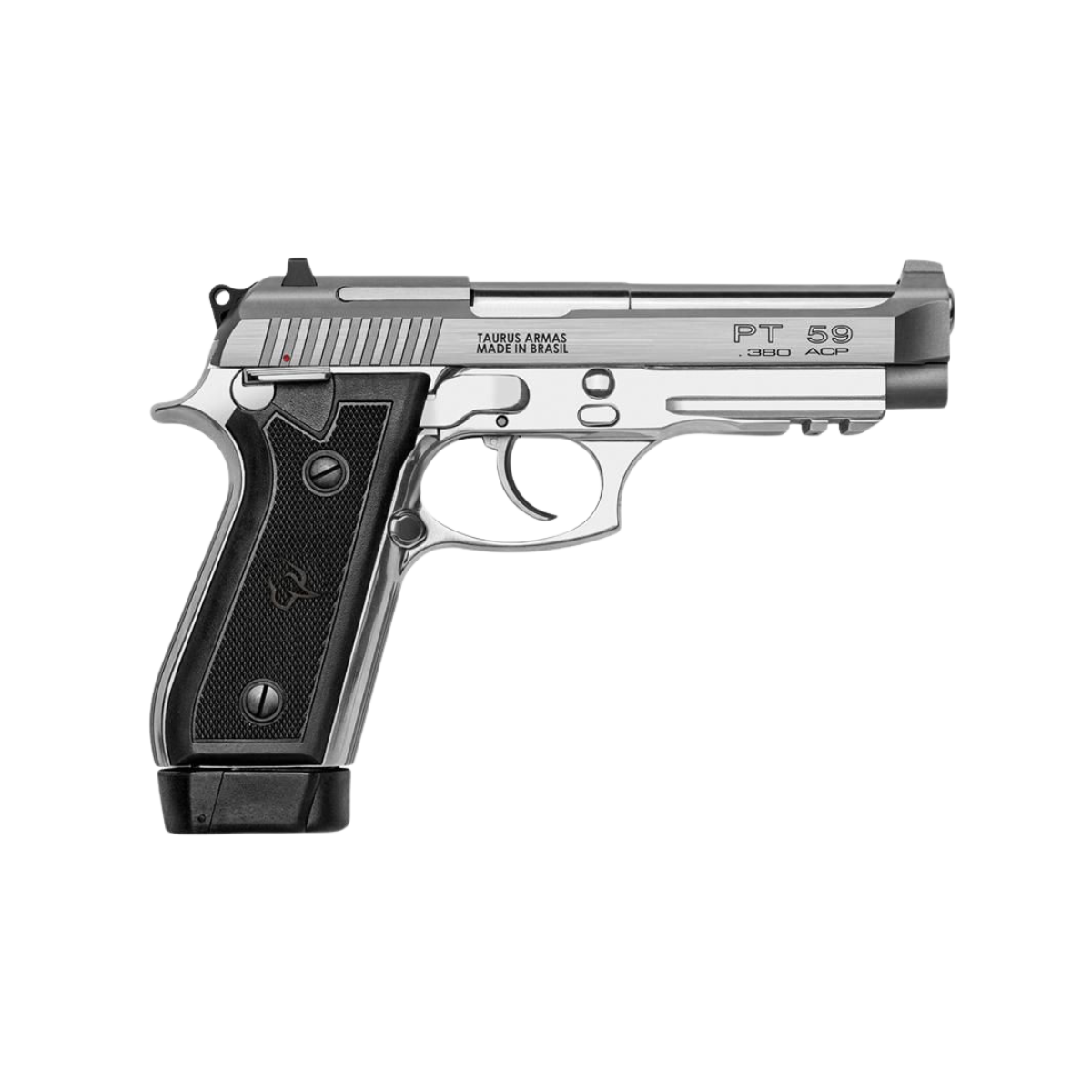 Pistola Taurus 59S Cal .380 ACP Inox