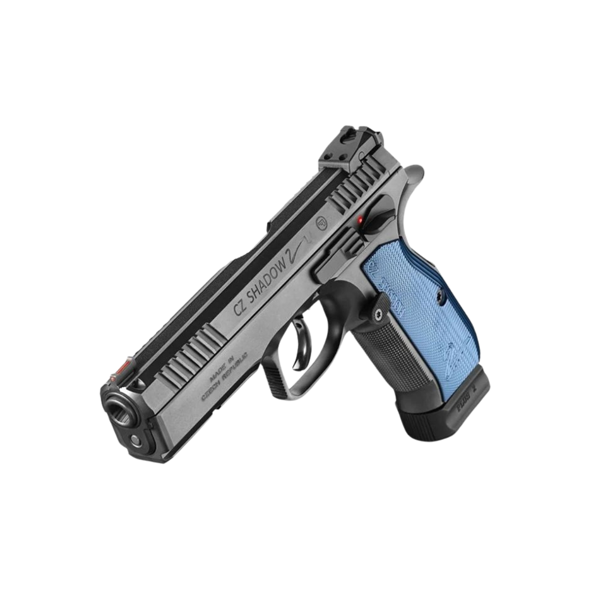 Pistola CZ SHADOW 2 Cal 380 Auto Tala Azul - Imagem 2