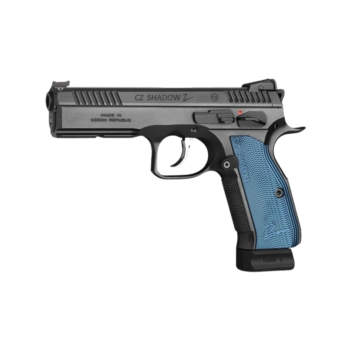 Pistola CZ SHADOW 2 Cal 380 Auto Tala Azul - Imagem 3