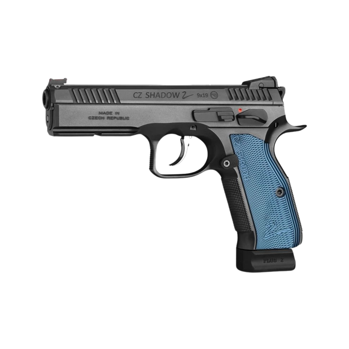 Pistola CZ SHADOW 2 Cal 9mm Tala Azul - Imagem 3