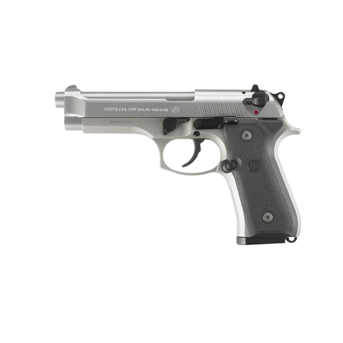 Pistola Beretta 92FS Full Inox Cal 9mm - Imagem 3