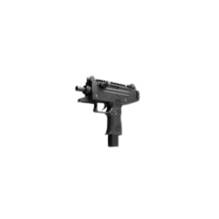 Pistola UZI PRO Cal 9mm Oxidada 32 Tiros Cano 4.5