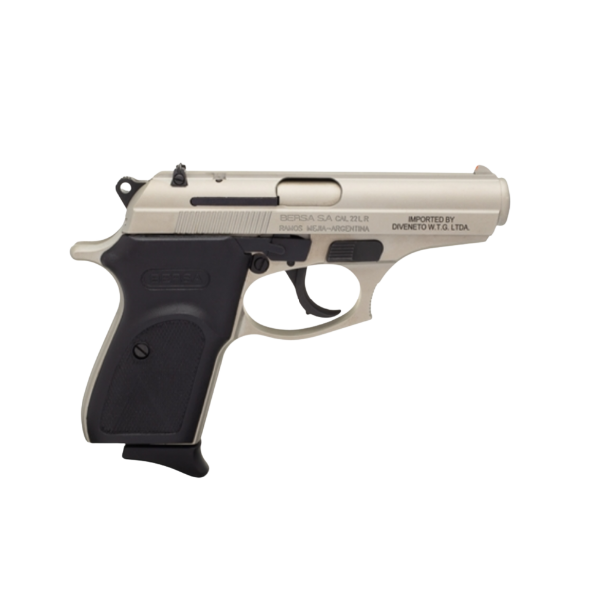 Pistola Bersa Thunder Cal 22 Niquelada