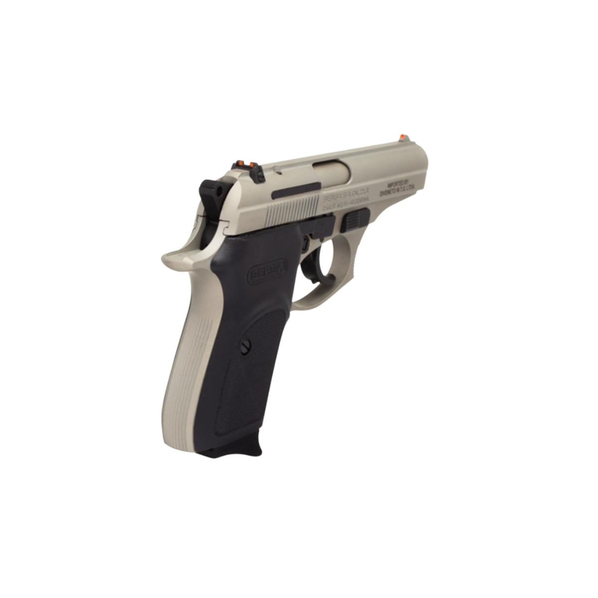 Pistola Bersa Thunder Cal 22 Niquelada - Imagem 2