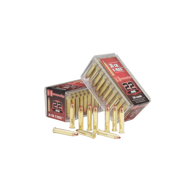 Munição Hornady CAL.22WMR V-MAX 30GR Caixa c/50 unidades
